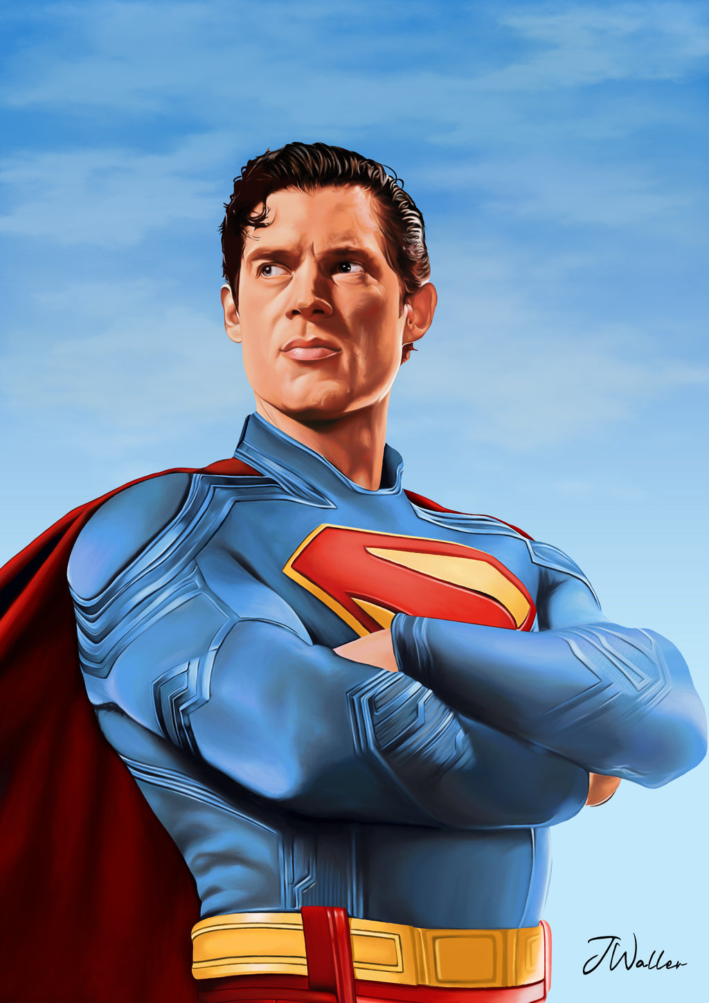 "Superman" Drawing Prints