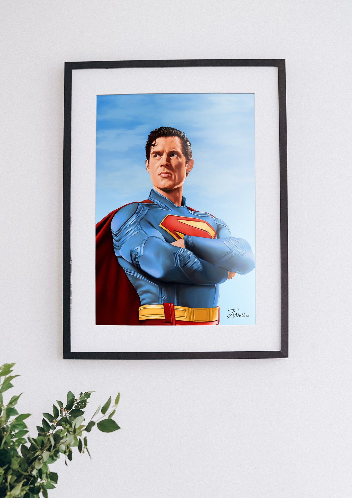 "Superman" Drawing Prints